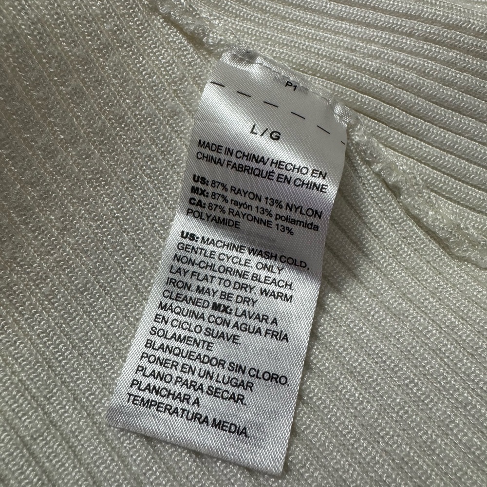 White House Black Market Ribbed Cardigan - Picture 4 of 7